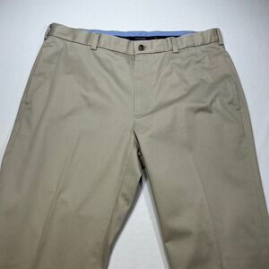 Brooks Brothers Chino Stretch Light Weight Classic Fit Mens Pants 36x30 Khaki